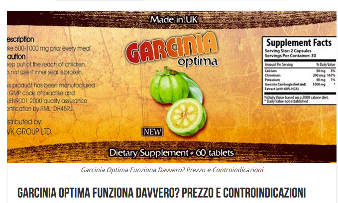 Integratori alimentari e brucia grassi naturali: Garcinia e Acai?